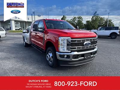 2025 Ford F-350 Crew Cab DRW 4x4 Flatbed Truck for sale #F1268 - photo 1