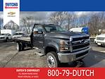 2022 Chevrolet Silverado 5500 Regular Cab DRW 4WD Flatbed Truck for sale #Q783501 - photo 1