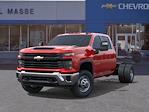 New 2025 Chevrolet Silverado 3500 Work Truck Crew Cab 4WD 60 CA Cab Chassis for sale #CK5086 - photo 6