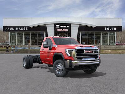 New 2025 GMC Sierra 3500 Pro Regular Cab 4WD 84 CA Cab Chassis for sale #SR5582 - photo 1