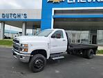 Used 2022 Chevrolet Silverado 6500 Work Truck Regular Cab 4x4 Flatbed Truck for sale #678089 - photo 3