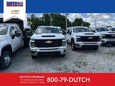 New 2024 Chevrolet Silverado 3500 Work Truck Regular Cab 4x4 11' 6" Knapheide Flatbed Truck for sale #C4371 - photo 1