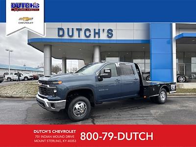 New 2025 Chevrolet Silverado 3500 LT Crew Cab 4x4 Flatbed Truck for sale #C4659 - photo 1