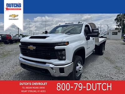 2025 Chevrolet Silverado 3500 Regular Cab 4x4 Flatbed Truck for sale #C4772 - photo 1