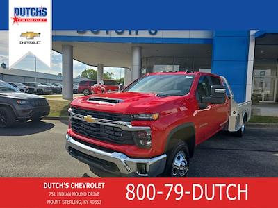 New 2026 Chevrolet Silverado 3500 LT Crew Cab 4x4 Flatbed Truck for sale #C5016 - photo 1