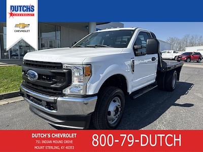 2021 Ford F-350 Regular Cab DRW 4x4 Flatbed Truck for sale #C69485 - photo 1