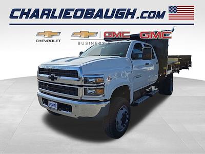 New 2024 Chevrolet Silverado 5500 Work Truck Crew Cab 4WD 9' 6" Blue Ridge Manufacturing Dump Truck for sale #24WC296 - photo 1