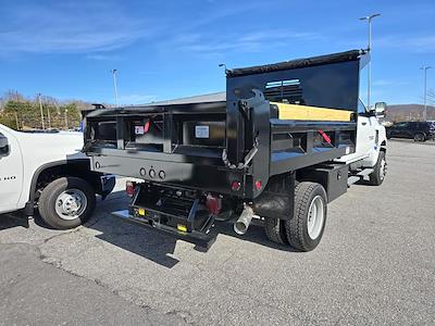 New 2024 Chevrolet Silverado 5500 Work Truck Crew Cab 4WD 9' 6" Blue Ridge Manufacturing Dump Truck for sale #24WC296 - photo 2