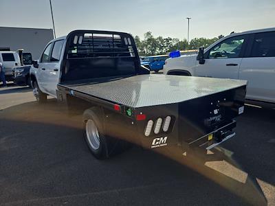 New 2025 Chevrolet Silverado 3500 Work Truck Crew Cab 4WD 9' 4" CM Truck Beds Steel Flatbed Truck with Gooseneck Hitch for sale #25WC132 - photo 2