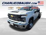 New 2025 Chevrolet Silverado 3500 Work Truck Crew Cab 4WD 9' 4" CM Truck Beds Steel Flatbed Truck with Gooseneck Hitch for sale #25WC132 - photo 1
