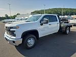 New 2025 Chevrolet Silverado 3500 Work Truck Crew Cab 4WD 9' 4" CM Truck Beds Steel Flatbed Truck with Gooseneck Hitch for sale #25WC132 - photo 3