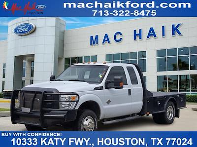 2015 Ford F-350 Super Cab DRW 4WD Flatbed Truck for sale #242782B - photo 1