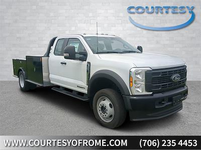 2024 Ford F-550 Super Cab DRW 4x4 Flatbed Truck for sale #24FT834 - photo 1