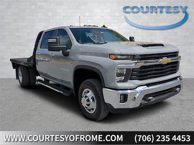 2024 Chevrolet Silverado 3500 Crew Cab DRW 4x4 Flatbed Truck for sale #24FT860B - photo 1