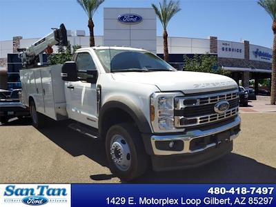 2024 Ford F-550 Regular Cab DRW 4x4, Royal Utility Crane Body