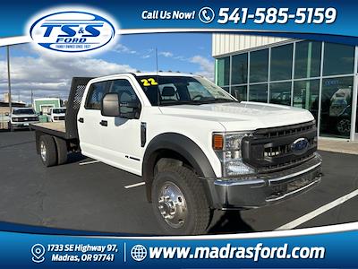 2022 Ford F-550 Crew Cab DRW 4x4 Flatbed Truck for sale #90970 - photo 1