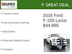 2016 Ford F-150 SuperCrew Cab 4x4 Pickup for sale #01T1530B - photo 70