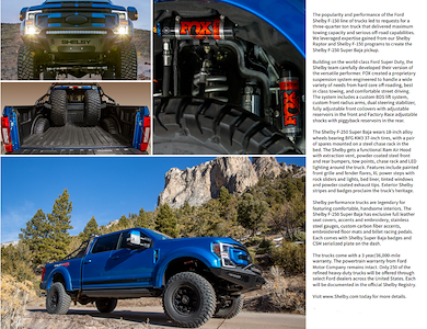 New 2024 Ford F-250 Shelby Crew Cab 4x4 Pickup for sale #01T2683 - photo 2