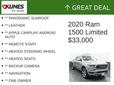 Used 2020 Ram 1500 Limited Crew Cab for sale #01T3210A - photo 1