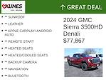 2024 GMC Sierra 3500 Crew Cab 4x4 Pickup for sale #01T3374B - photo 5