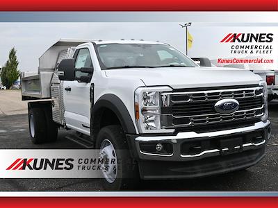 New 2025 Ford F-600 Regular Cab 4x4 9' Monroe Truck Equipment Stainless Steel Dump Truck for sale #01T3898 - photo 1