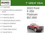 Used 2022 Ford F-250 Platinum Crew Cab 4WD Pickup for sale #01T4087A - photo 70