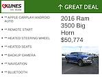 Used 2016 Ram 3500 Big Horn Mega Cab 4x4 SRW Pickup for sale #01X997A - photo 6