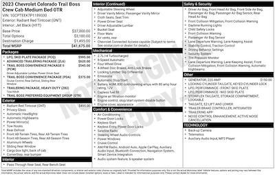 Used 2023 Chevrolet Colorado - photo 1