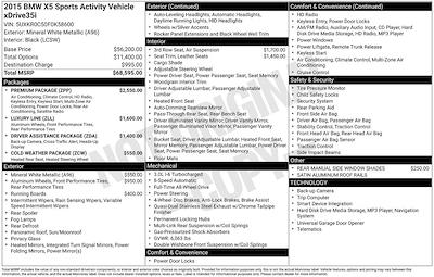 Used 2015 BMW X5 - photo 1