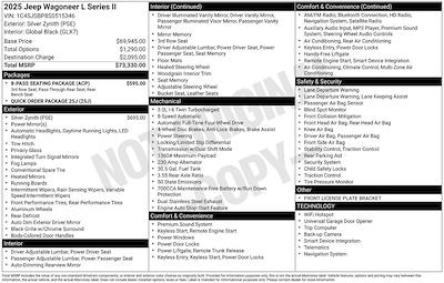 Used 2025 Jeep Wagoneer L - photo 1