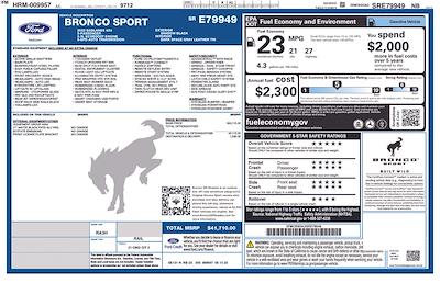 New 2025 Ford Bronco Sport Badlands 4WD SUV for sale #H25BS062 - photo 2