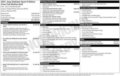 Used 2021 Jeep Gladiator - photo 1