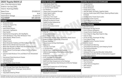 Used 2025 Toyota RAV4 - photo 1