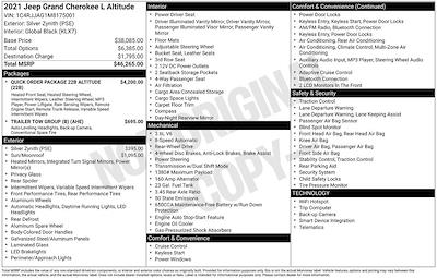 Used 2021 Jeep Grand Cherokee L - photo 1