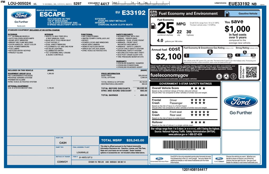 Used 2014 Ford Escape - photo 28