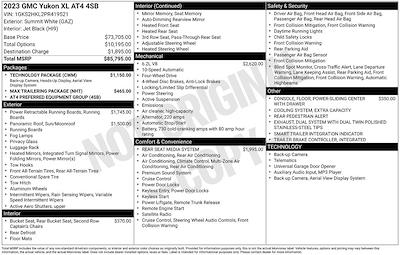 Used 2023 GMC Yukon XL - photo 1