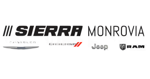 Monrovia Chrysler Dodge Jeep Ram logo