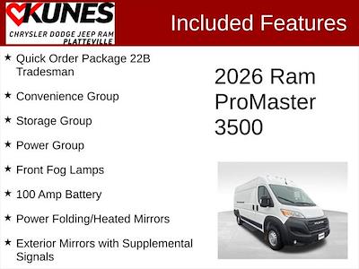 New 2026 Ram ProMaster 3500 High Roof Empty Cargo Van for sale #22T3095 - photo 2