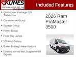 New 2026 Ram ProMaster 3500 High Roof Empty Cargo Van for sale #22T3095 - photo 2