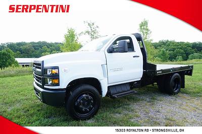 2023 Chevrolet Silverado 4500 Regular Cab DRW RWD, Blue Ridge Manufacturing Flatbed Truck for sale #231487 - photo 1