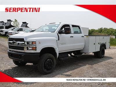 New 2024 Chevrolet Silverado 5500 Crew Cab 4WD Monroe Truck Equipment 132" Steel ServicePro 11' Service Truck for sale #242647 - photo 1