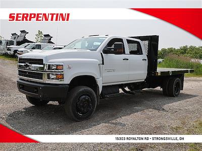 New 2024 Chevrolet Silverado 5500 Work Truck Crew Cab 4WD Flatbed Truck for sale #242653 - photo 1