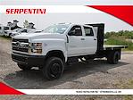 New 2024 Chevrolet Silverado 5500 Work Truck Crew Cab 4WD Flatbed Truck for sale #242653 - photo 1