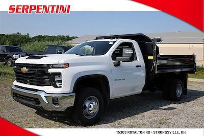 New 2025 Chevrolet Silverado 3500 Regular Cab 4WD 11' Monroe Truck Equipment Steel Dump Truck for sale #251998 - photo 1