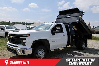 New 2025 Chevrolet Silverado 3500 Regular Cab 4WD 9' Monroe Truck Equipment Steel Dump Truck for sale #251999 - photo 1