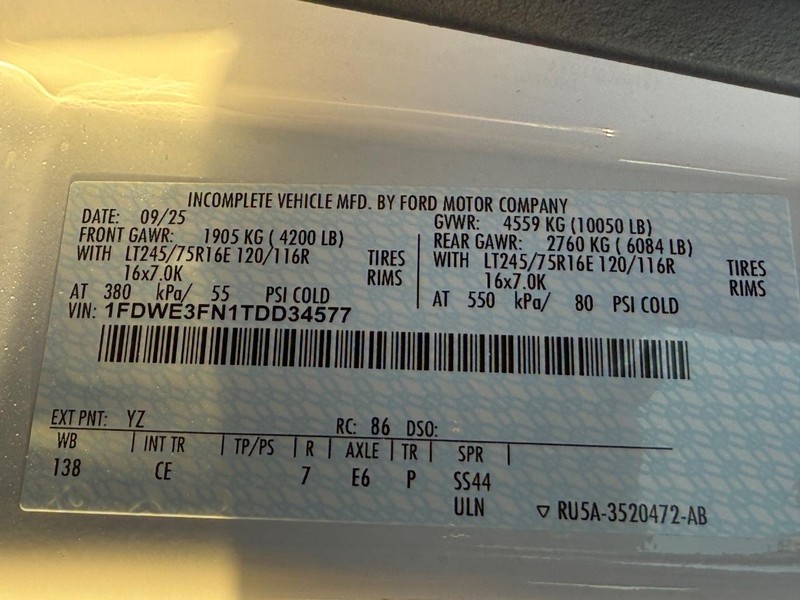 New 2026 Ford E-350 - photo 23