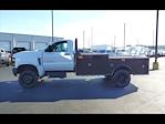 2023 Chevrolet Silverado 5500 Regular Cab DRW 4x4, CM Truck Beds TM Deluxe Flatbed Truck for sale #26587 - photo 5