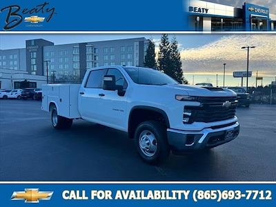 New 2025 Chevrolet Silverado 3500 Work Truck Crew Cab 4x2 9' Reading Service Truck for sale #28172 - photo 1