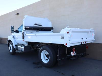 2025 Ford F-650 Regular Cab DRW 4x2, Crysteel E-Tipper Dump Truck for sale #250081F - photo 2