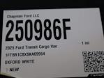 New 2025 Ford Transit 250 Medium Roof Empty Cargo Van for sale #250986F - photo 22